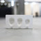 White plaster mold